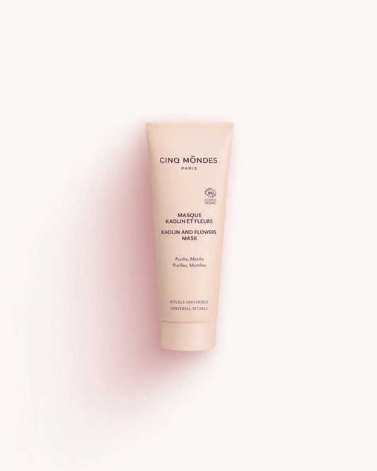 Masque Kaolin et Fleurs