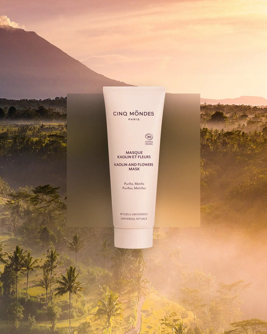 Masque Kaolin et Fleurs